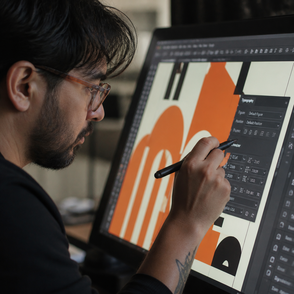 เปรียบเทียบโปรแกรมกราฟิก 3 ค่ายในการจัดการหลักการออกแบบที่เกี่ยวกับ typography